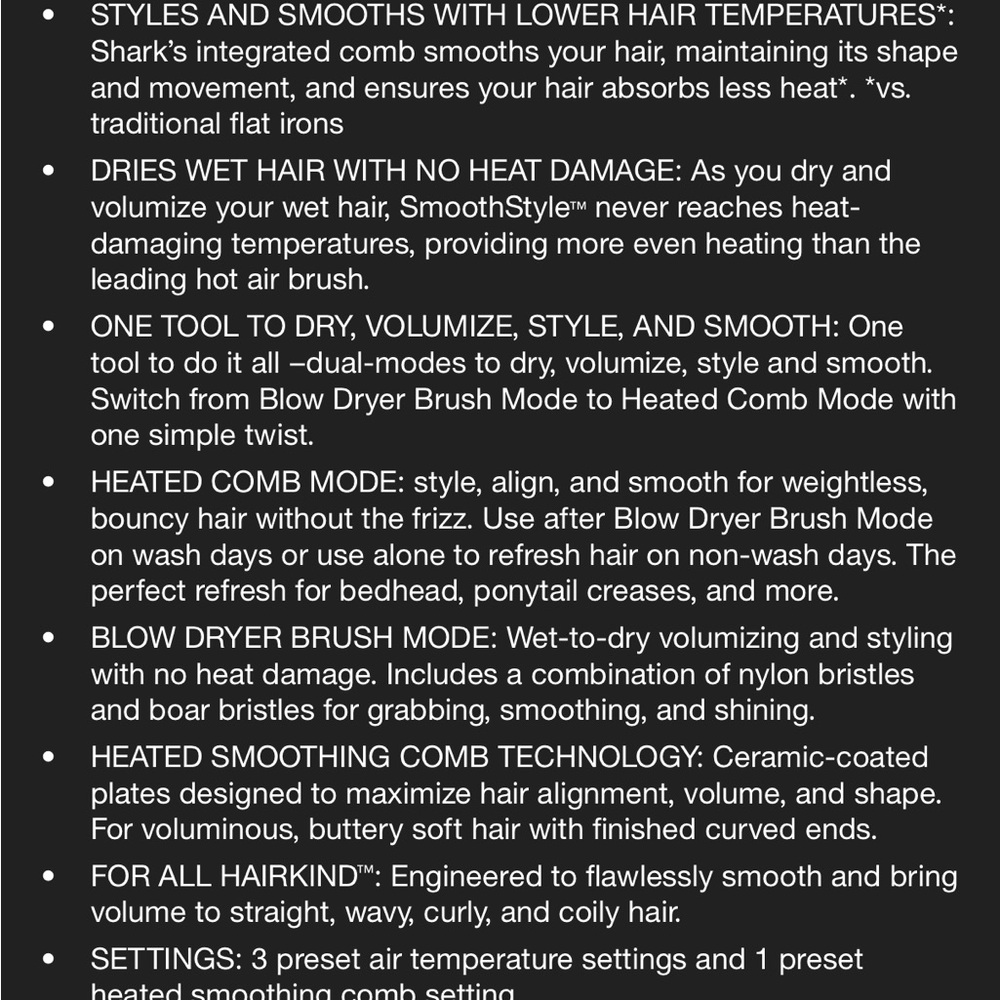 Shark SmoothStyle - Picture 2 of 2